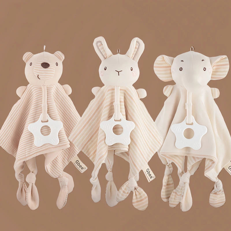 4-in-1 Sensory Plush Toy Comforter