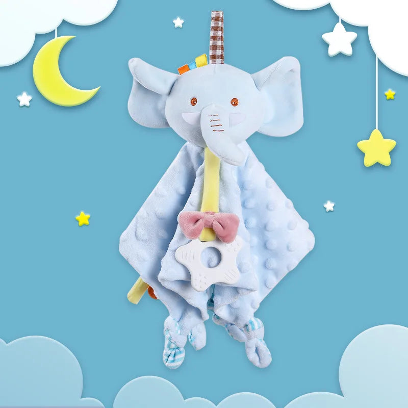 4-in-1 Sensory Plush Toy Comforter