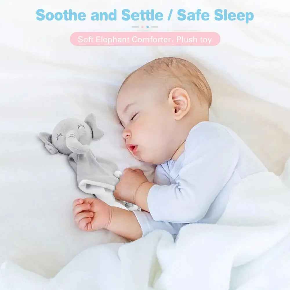 4-in-1 Sensory Plush Toy Comforter
