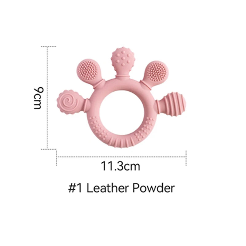 Silicone Teether Rattle