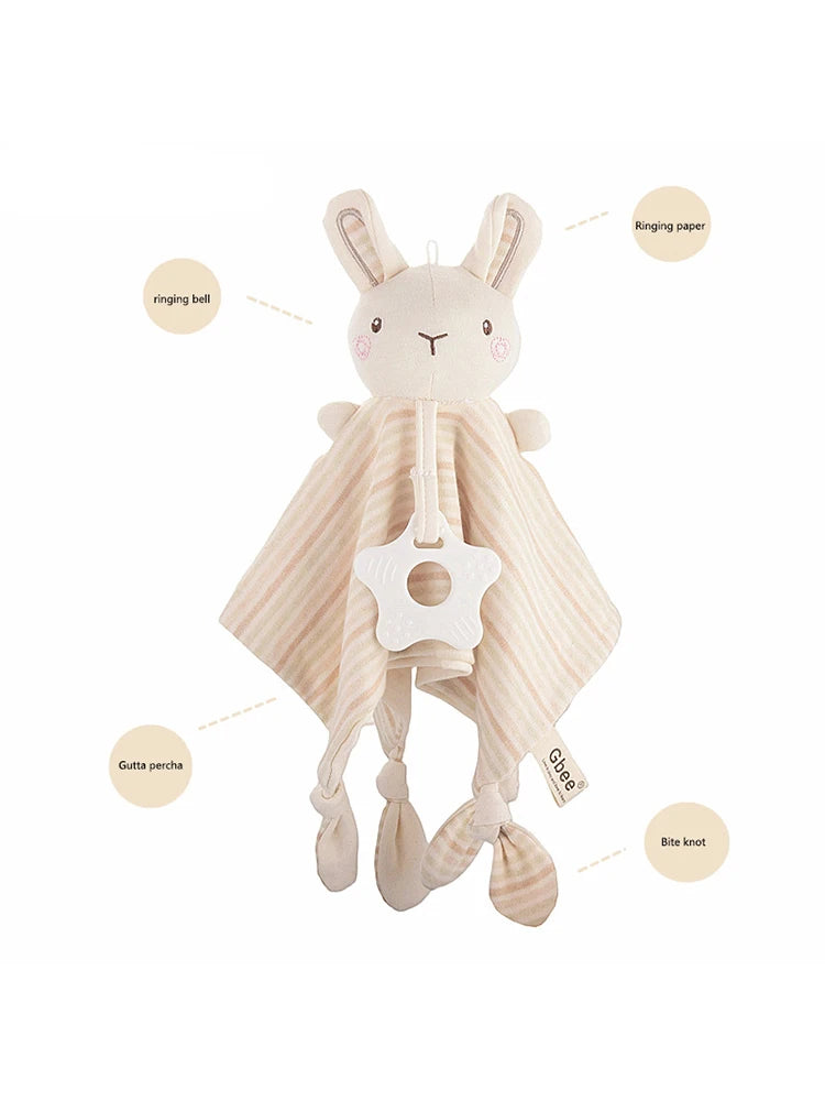 4-in-1 Sensory Plush Toy Comforter