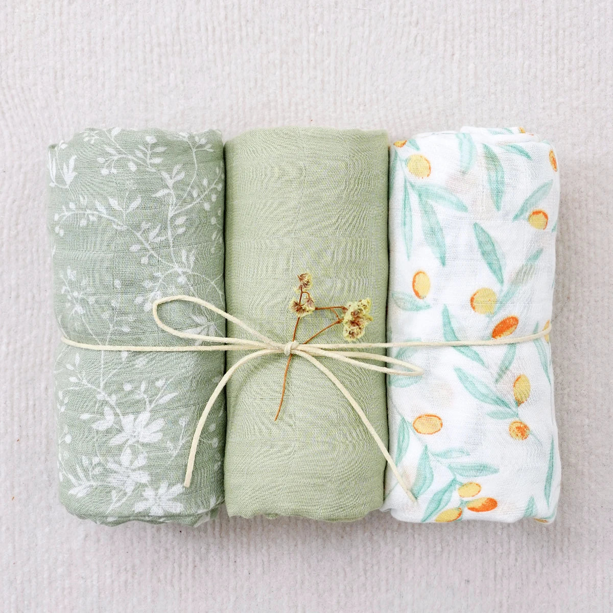 3 Piece Muslin Cloths