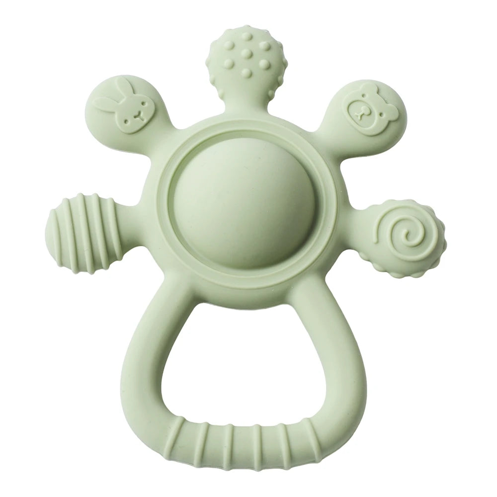 Silicone Teether Rattle