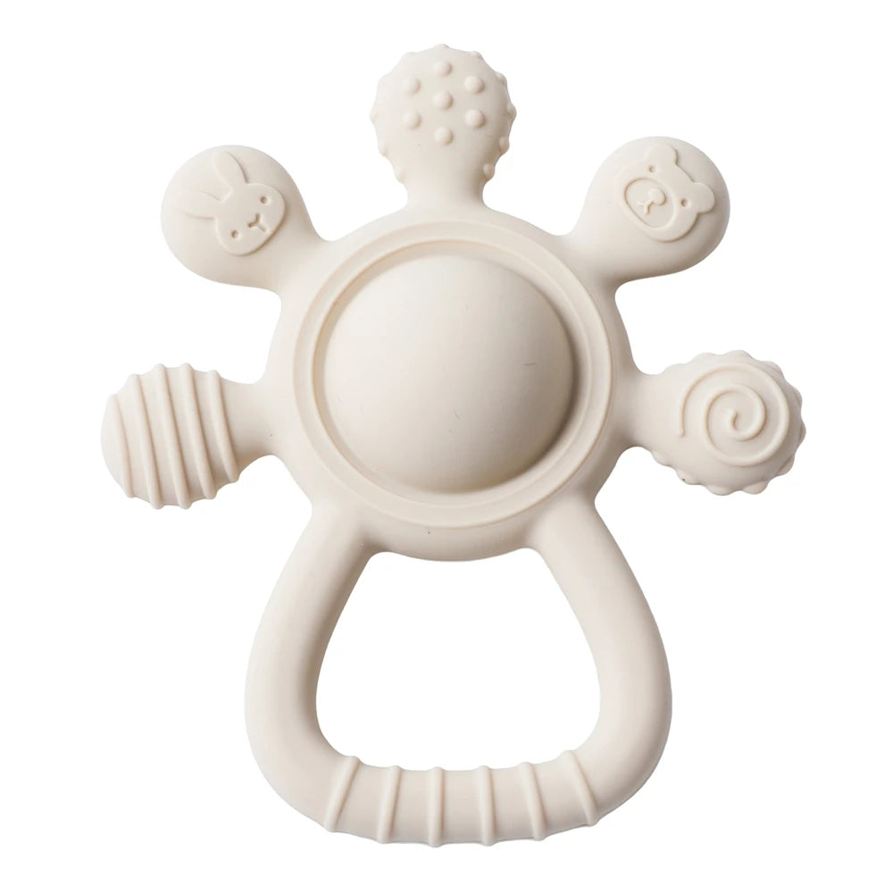 Silicone Teether Rattle