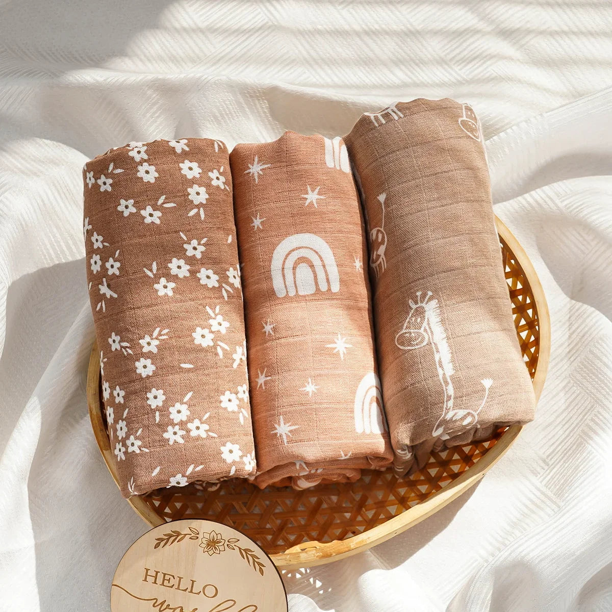 3 Piece Muslin Cloths