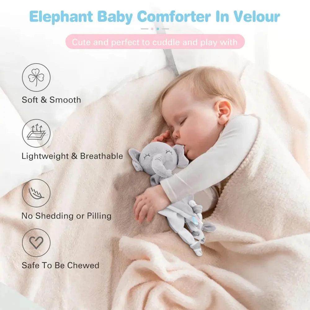 4-in-1 Sensory Plush Toy Comforter