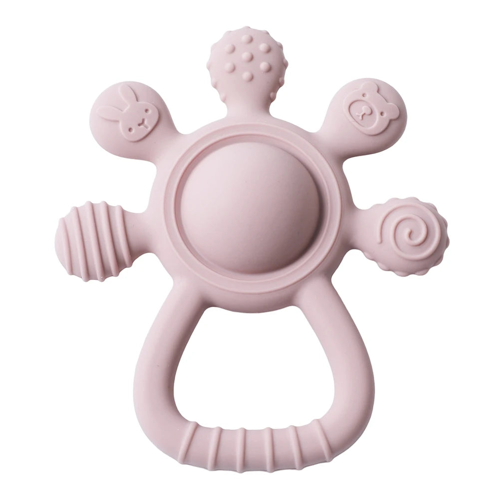 Silicone Teether Rattle