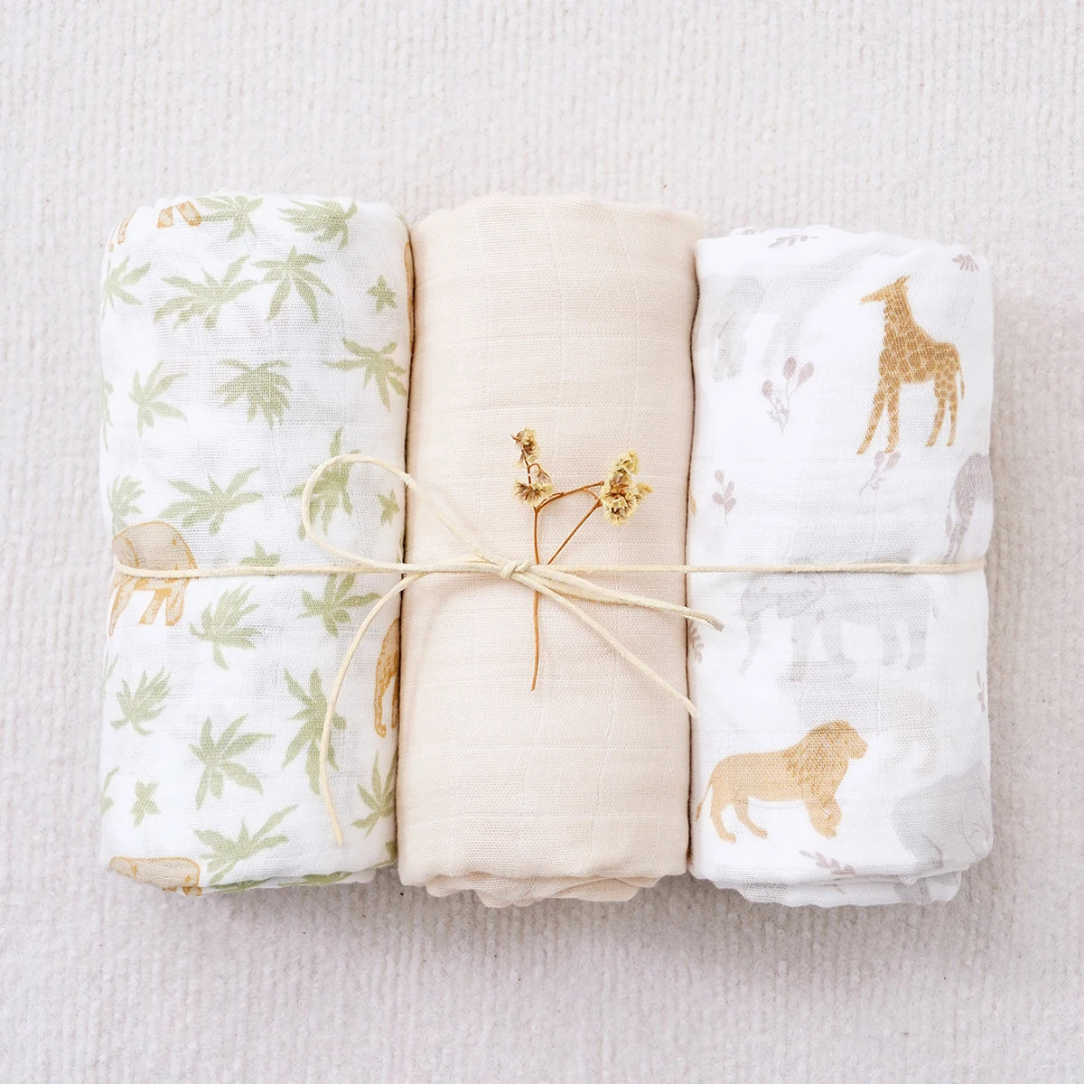 3 Piece Muslin Cloths