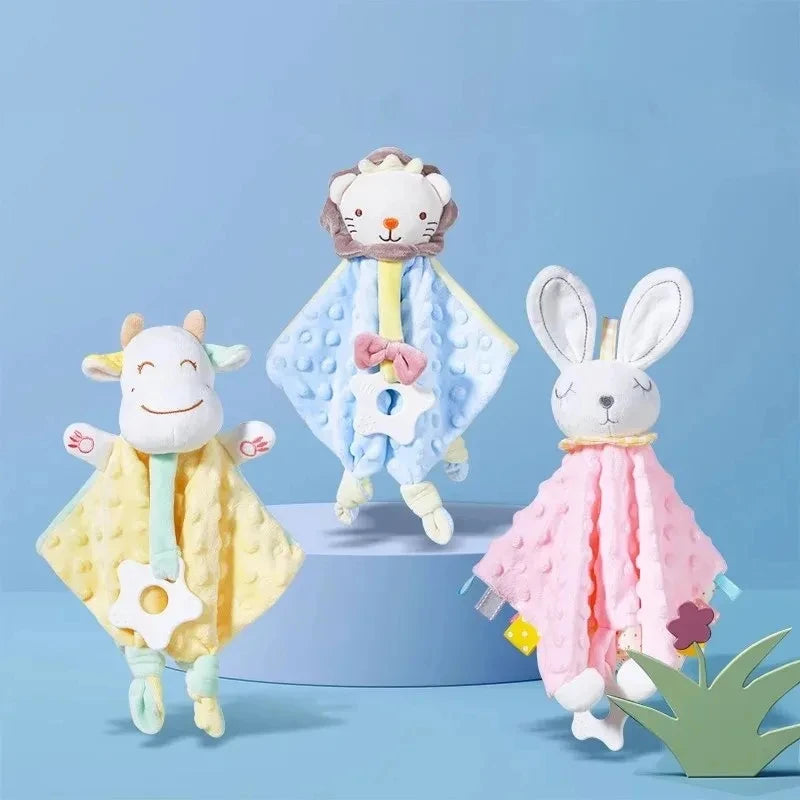4-in-1 Sensory Plush Toy Comforter