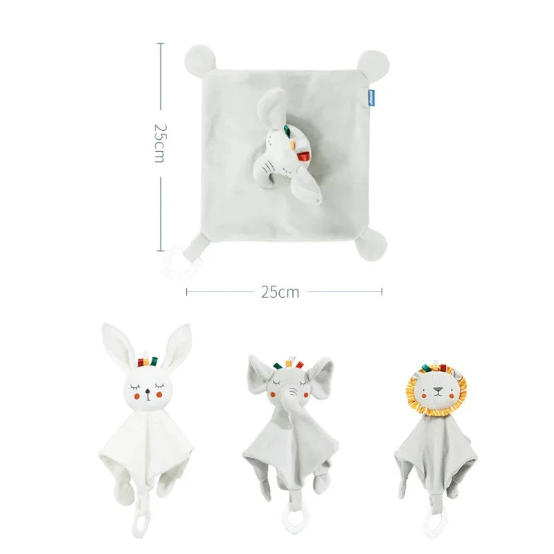 4-in-1 Sensory Plush Toy Comforter